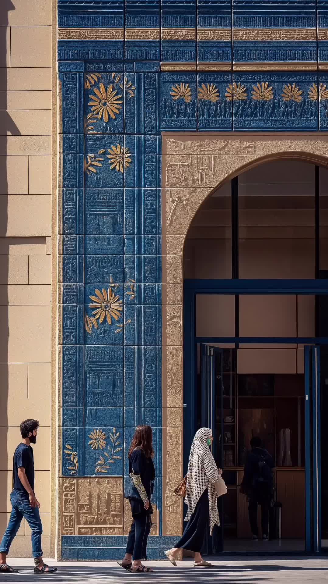 کافه آبی فیروزه ای