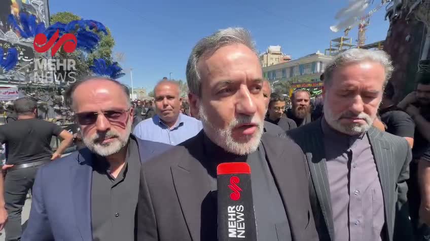   عراقچی: عشق و ارادت مردم نسبت به امام هشتم قابل توصیف نیست