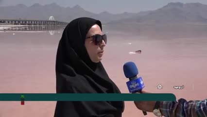   چرا دریاچه ارومیه قرمز شد؟