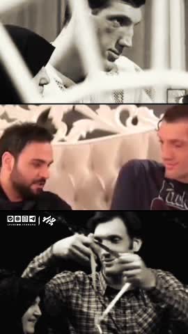   پرنده کوچک خوشبختی بر شانه‌های بلند قدترین ورزشکار ایرانی