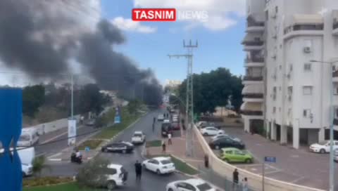   انفجار یک خودرو در شهر رمله اسرائیل