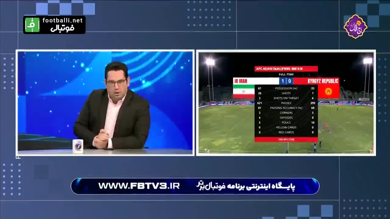   افشاگری جنجالی محمدرضا احمدی روی آنتن زنده: به گزارشگر گفته بودند از شرایط ورزشگاه و چمن تعریف کند!