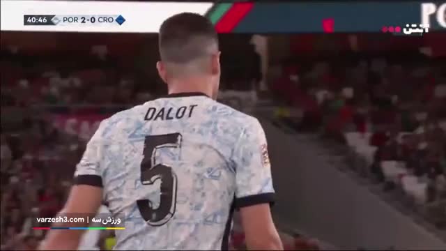 گل اول کرواسی به پرتغال از  روی گل به خودی دیگو دالو دقیقه 41
