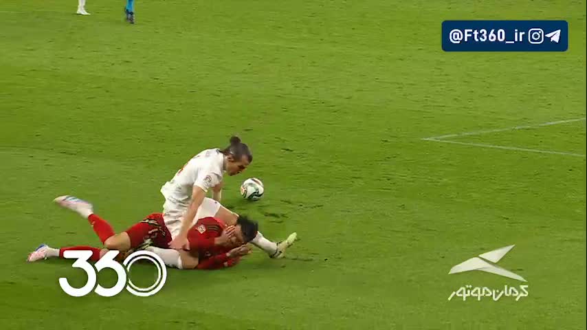   خطای وحشتناک بازکن ترکیه بر روی بازیکن ولز