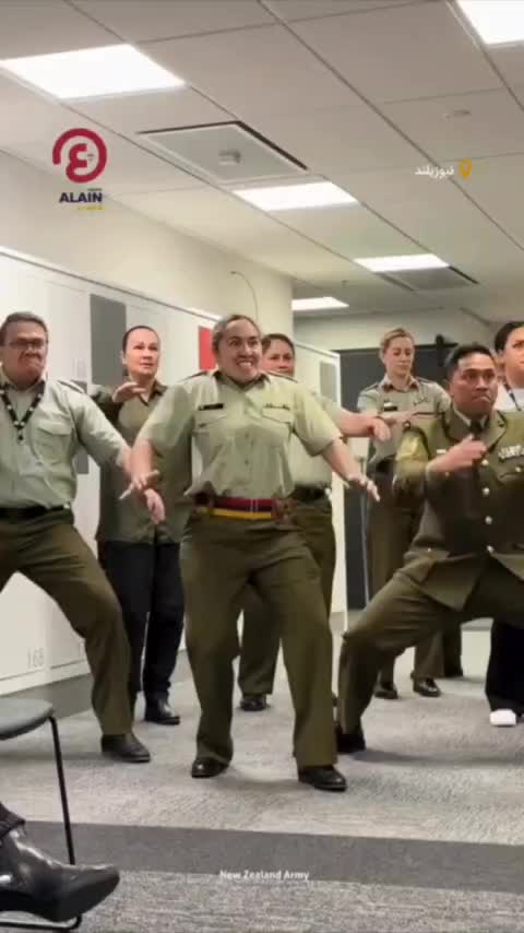   استقبال از فرمانده جدید ارتش نیوزیلند با رقص هاکا!