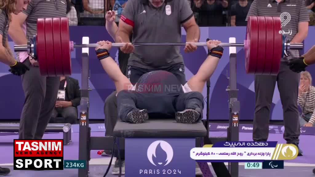   روح‌الله رستمی با شکستن رکورد جهان و پارالمپیک طلایی شد