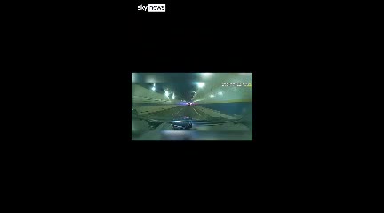   تعقیب‌وگریز پلیس با ۳ سرنشین زن در یک خودرو؛ لحظه دستگیری داخل تونل