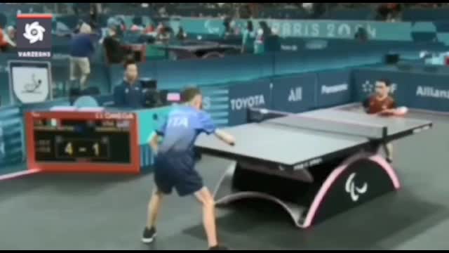   رقابت خاص و هیجان‌انگیز در پینگ‌پنگ روی میز در پارالمپیک