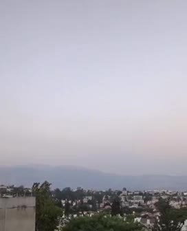 لحظه ورود چند پهپاد از جنوب لبنان به اسرائیل و بلند شدن صدای آژیر