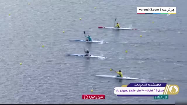 پایان رقابت شهلا بهروزی‌راد در فینال B پاراکانوی پارالمپیک 2024