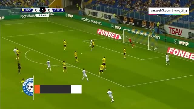 قرارگیری محمدجواد حسین‌نژاد در جمع برترین‌های ماه لیگ روسیه