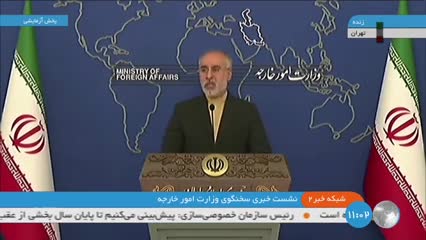   توضیح سخنگوی وزارت خارجه درباره شایعه حمله شب گذشته اسرائیل به مراکز ایران در سوریه!