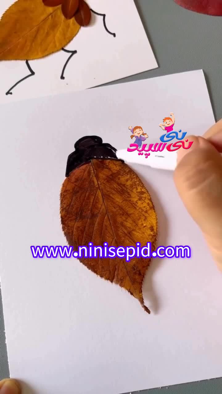 کاردستی سوسک و مورچه