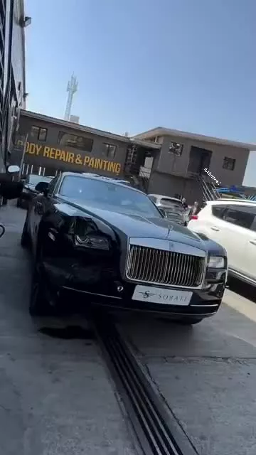 اولین تصاویر از رولز رویس جنجالی بعد از تصادف!