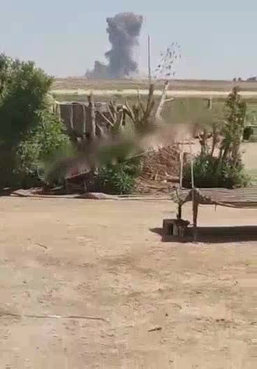   انفجار قوی در پادگان نیروهای حشد الشعبی در بغداد پایتخت عراق