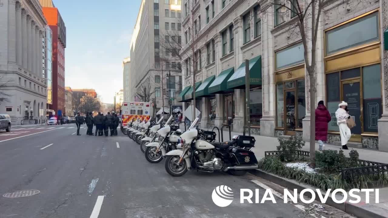   تدابیر امنیتی در مراسم تحلیف دونالد ترامپ