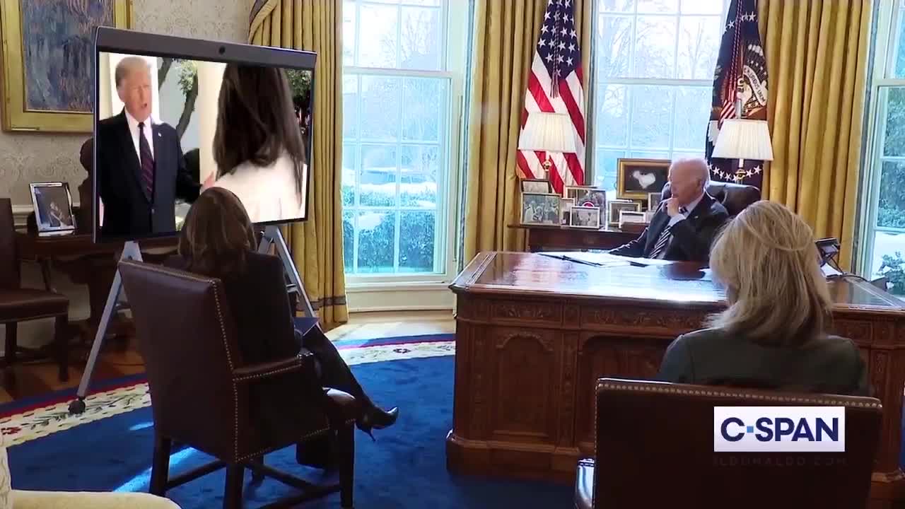   شوخی هواداران ترامپ با جو بایدن