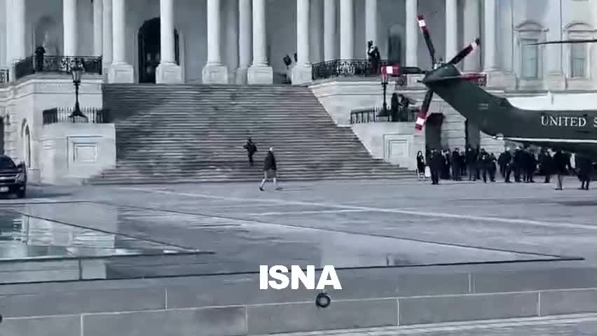   تیپ خاص فترمن، قانونگذار دموکرات در مراسم تحلیف ترامپ