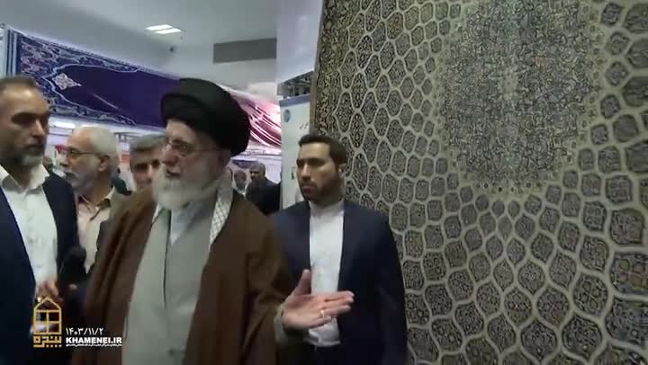  رهبر انقلاب: هنر واقعی این فرش است