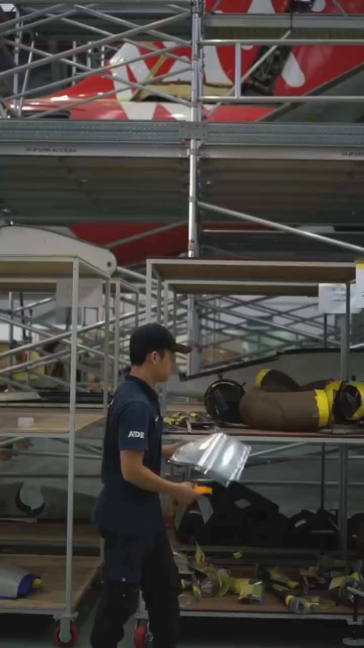   نگاهی به آشیانه تعمیر و نگهداری هواپیماهای شرکت هواپیمایی AirAsia