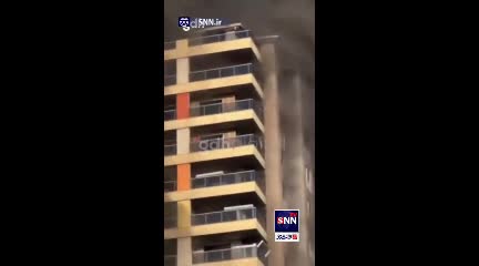   وقوع آتش‌سوزی در یک ساختمان چند طبقه در استان آلانیا ترکیه