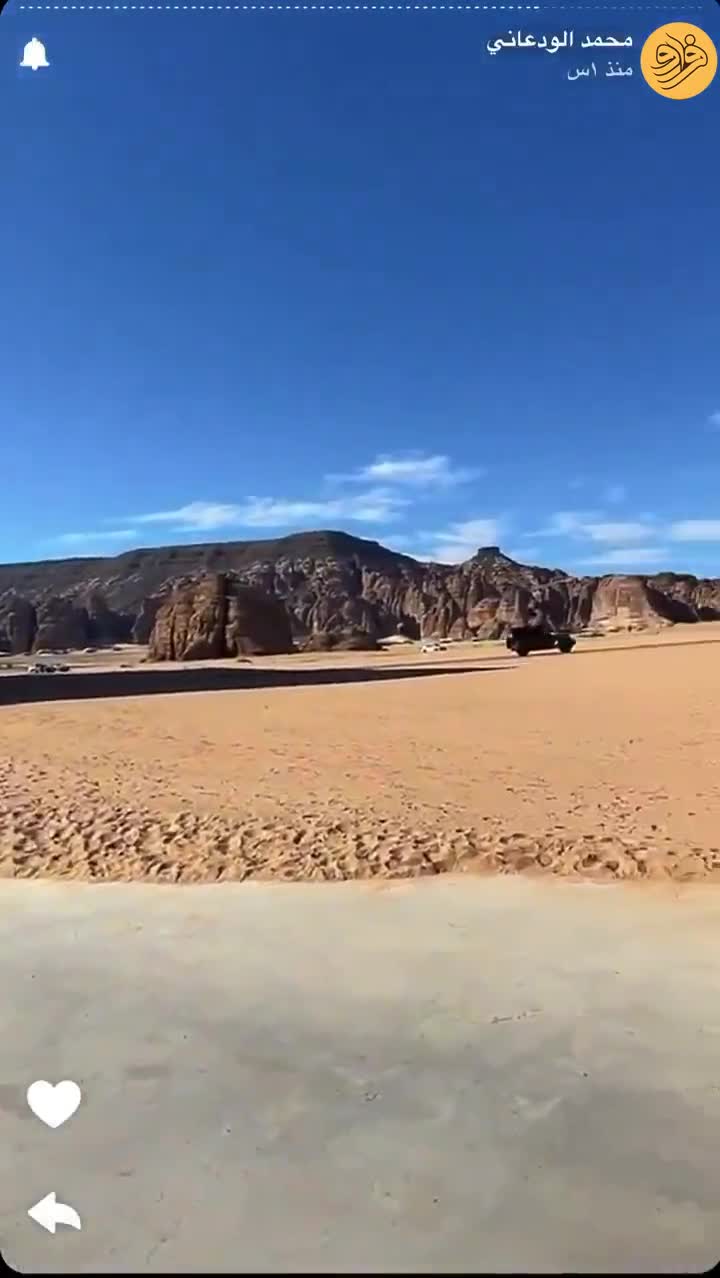  بزرگترین ساختمان آینه‌ای جهان در العلا عربستان