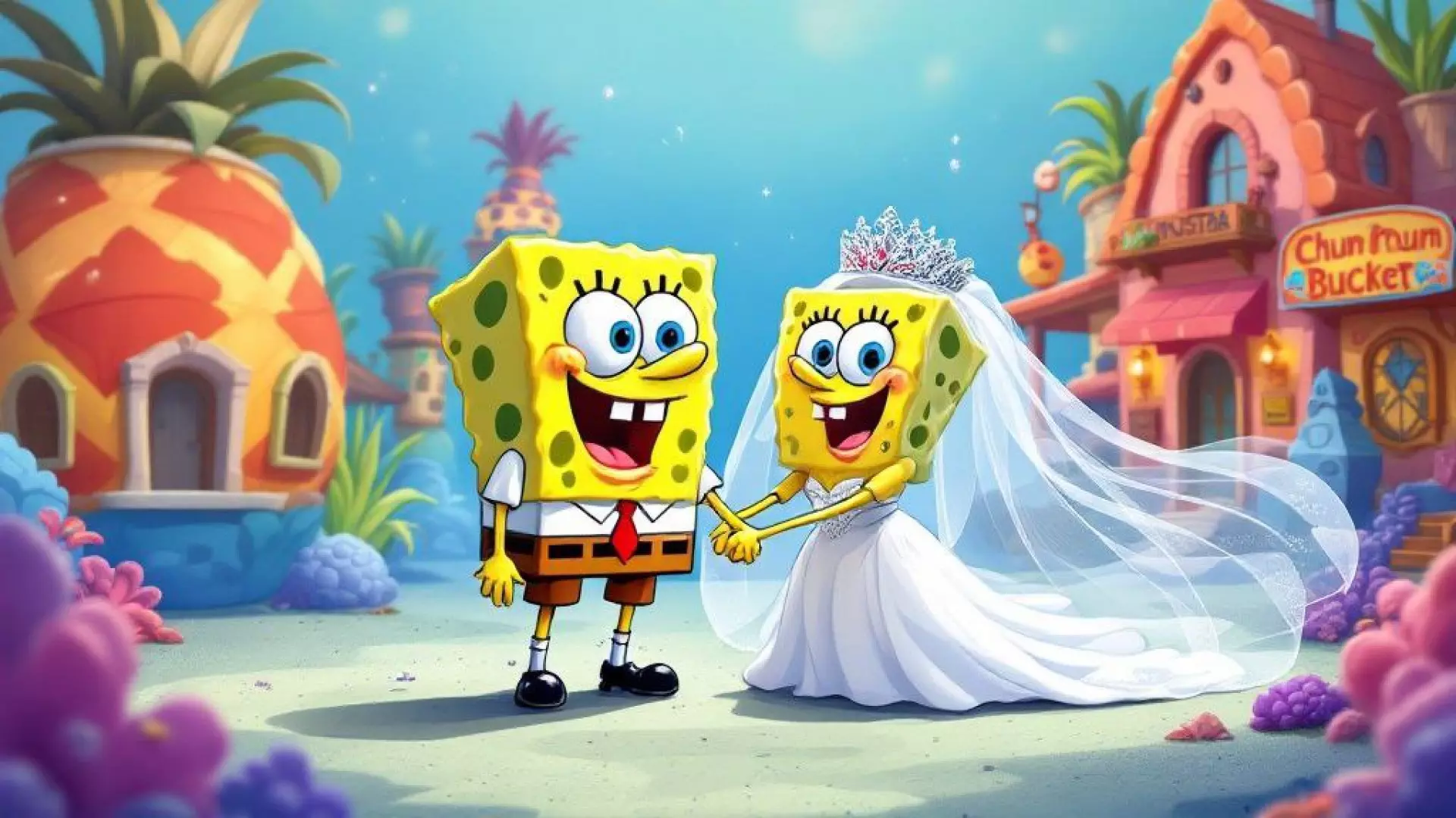 کارتون باب اسفنجی شلوار مکعبی دوبله فارسی | ماجراجویی و جنگ باب اسفنجی