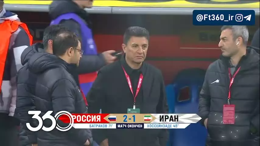    ناراحتی قلعه‌نویی بعد از شکست مقابل روسیه