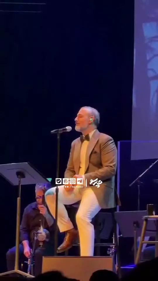   اجرای بداهه علیرضا قربانی در کنسرت کانادا
