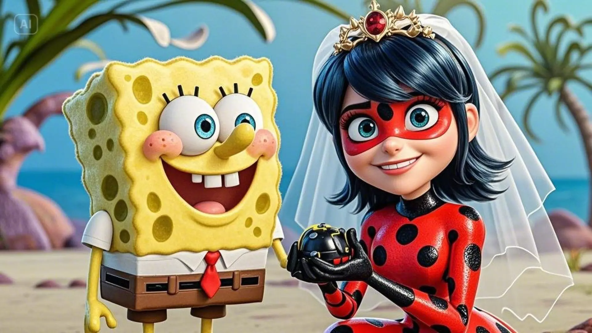 کارتون باب اسفنجی شلوار مکعبی دوبله فارسی | آخرین درخواست هدیه باب اسفنجی