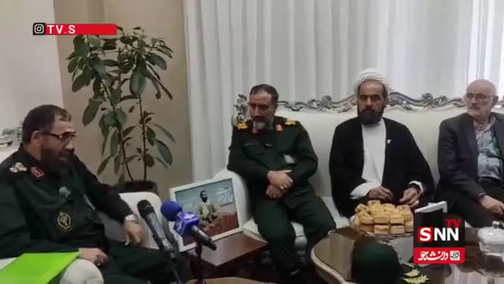   لحظه اعلام خبر شناسایی و بازگشت پیکر سردار شهید محمدهاشم سلطانی به خانواده‌اش