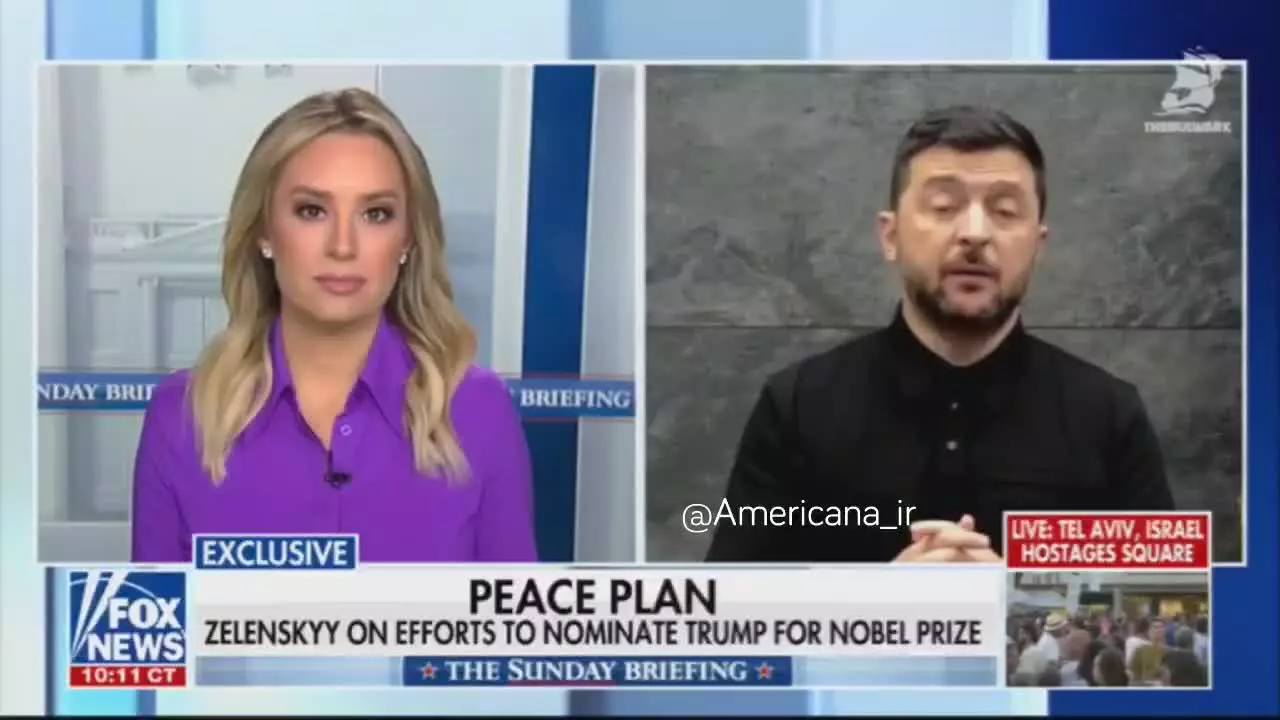   زلنسکی شرط دریافت نوبل توسط ترامپ را مشخص کرد!