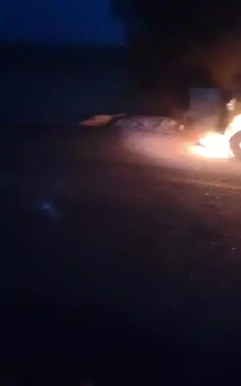   تصویری دیگر از حمله مسلحانه به خودروی مهندسان پروژه انتقال آب چابهار