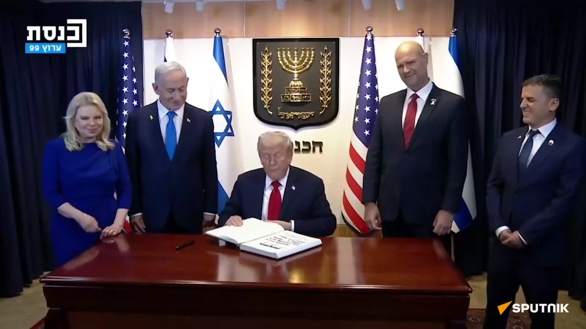   ادعای جدید ترامپ در کنست: موفقت حماس با اجرای بند خلع سلاح!