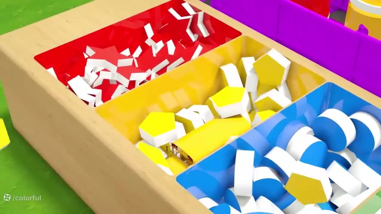 ماشین اسباب بازی کودکانه :: کارتون ماشین بازی :: ماشین های رنگی :: ماشین کودکانه