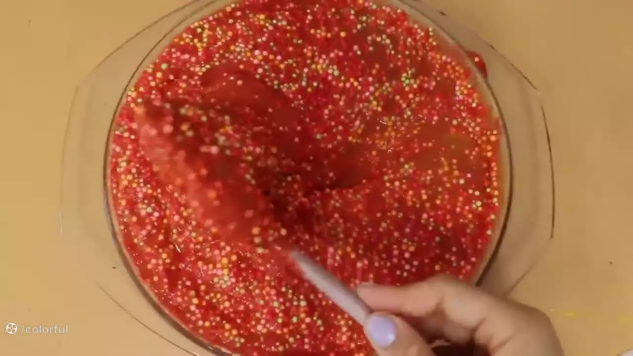 آموزش ساخت اسلایم - کودک اسلایم - اسلایم اسمر - اسلایم بازی -میکس اسلایم کالرفول