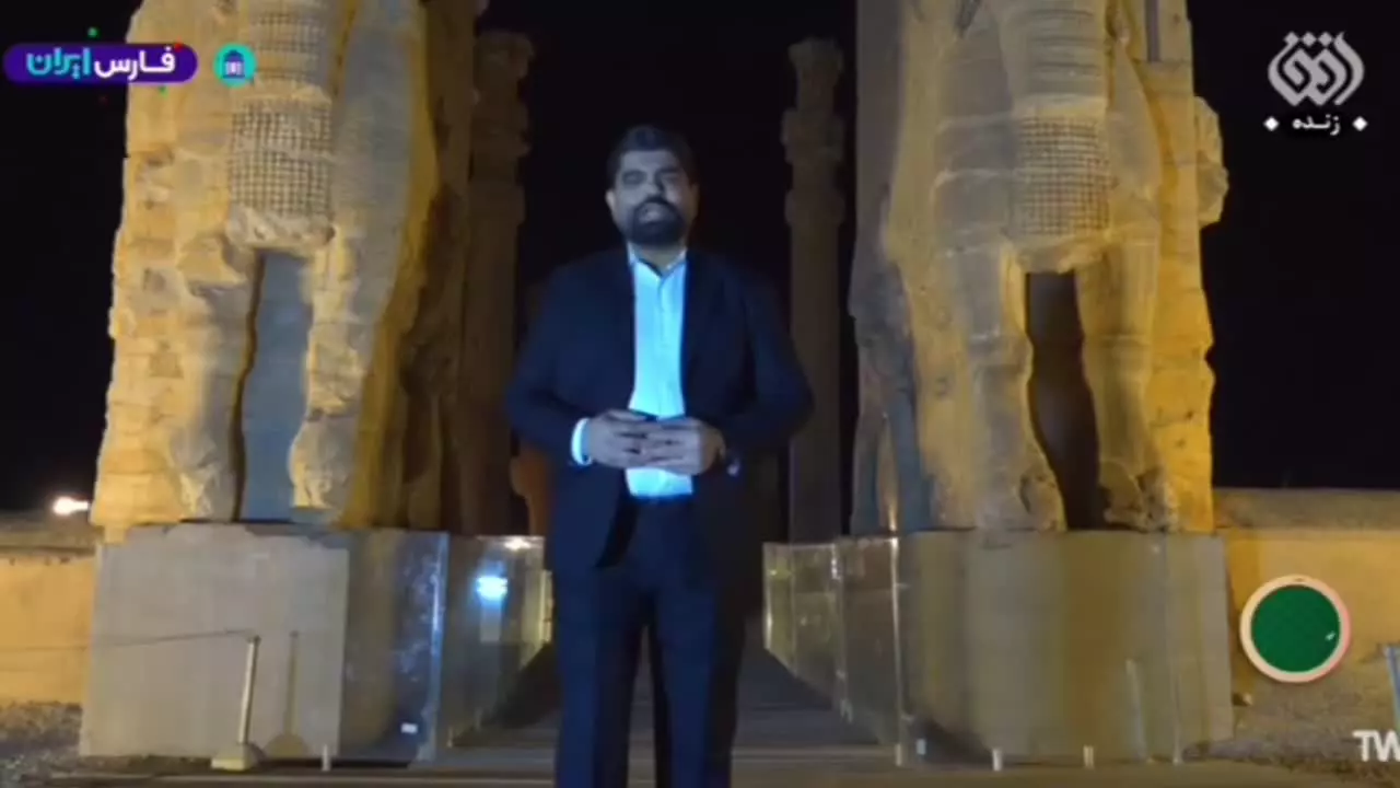   پخش زنده برنامه «به افق فلسطین» از تخت جمشید!