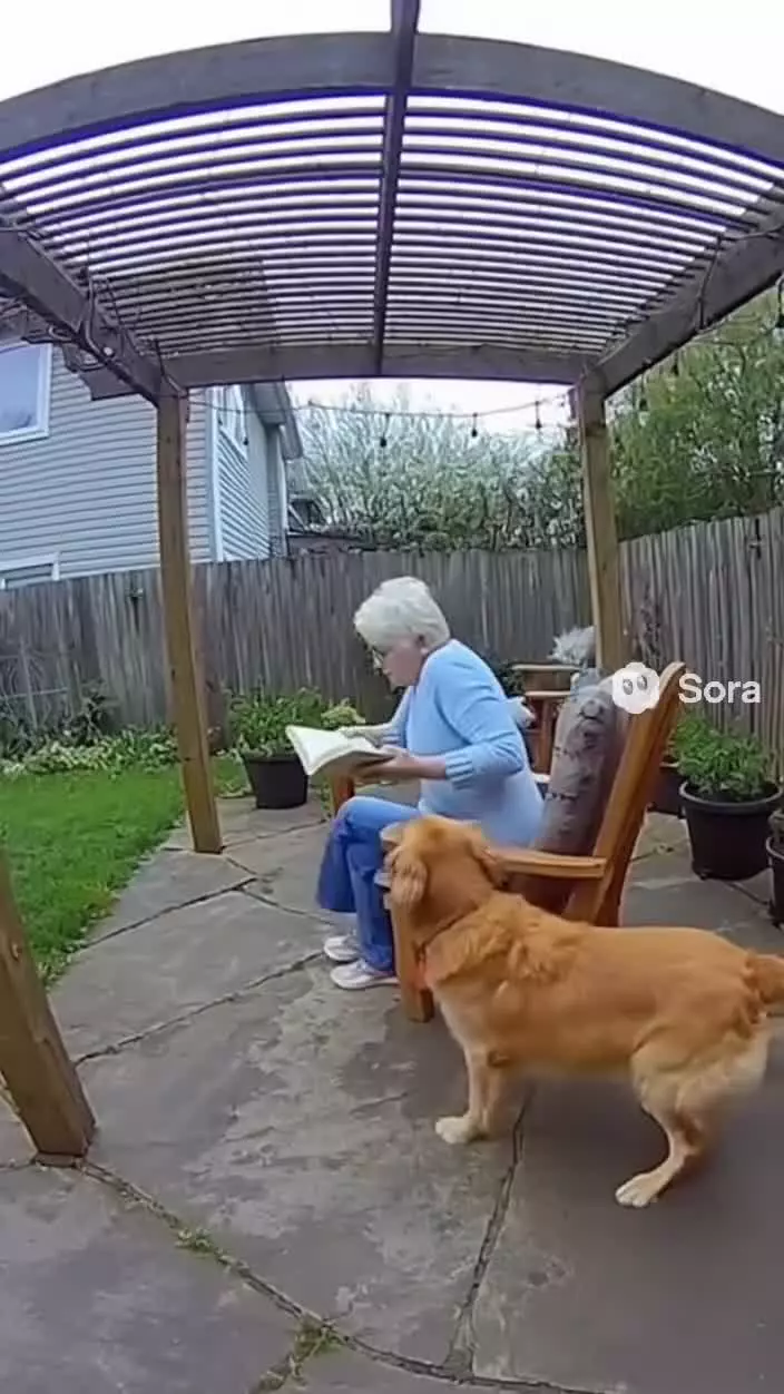   وقتی یک سگ، خطر را بو کشید؛ نجات پیرزن با هشدار به موقع!