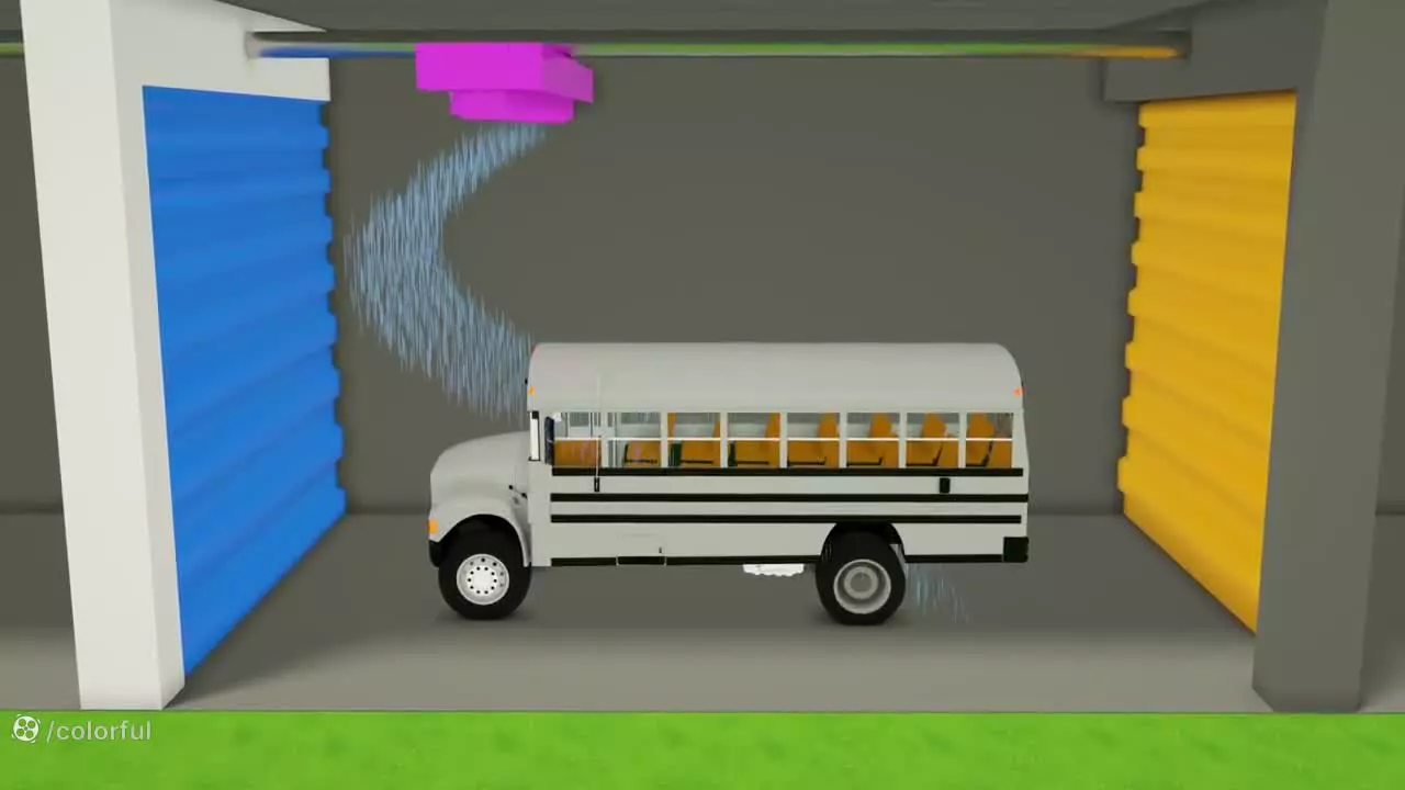 ماشین اسباب بازی کودکانه :: کارتون ماشین بازی :: ماشین های رنگی :: ماشین کودکانه