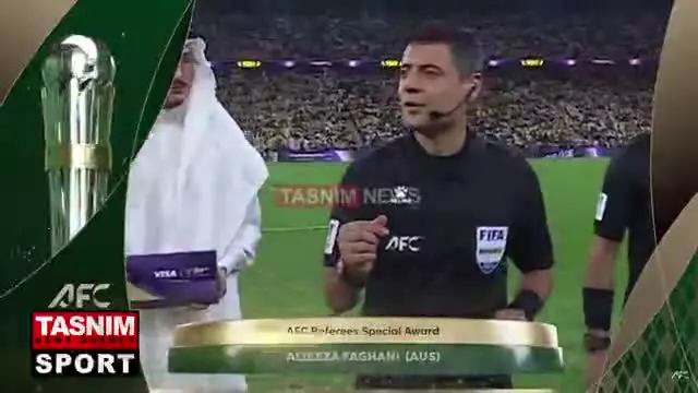   علیرضا فغانی به عنوان بهترین داور سال آسیا انتخاب شد