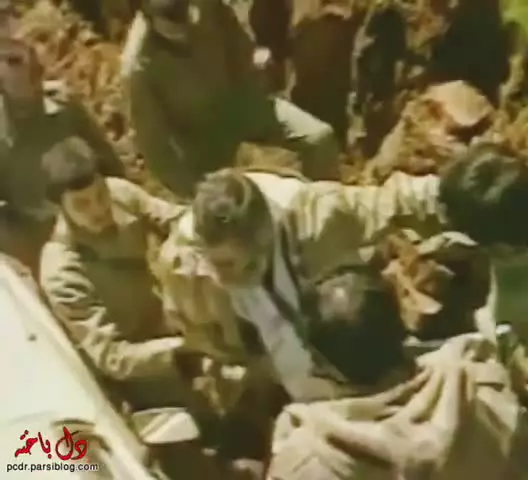   تصاویری کمتر دیده شده از حضور آیت‌الله خامنه‌ای در جبهه‌های غرب در کنار سردار افشار