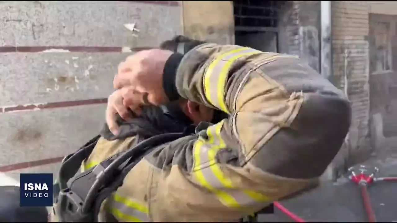   آتش‌سوزی در ساختمان متروکه‌ای در خیابان انقلاب