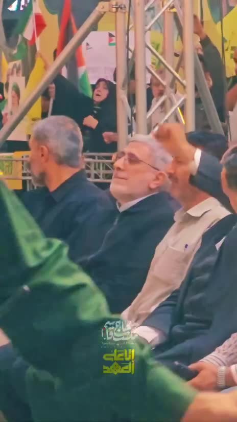    حضور سردار قاآنی در اجتماع بزرگ «انا علی العهد» در میدان امام حسین(ع)