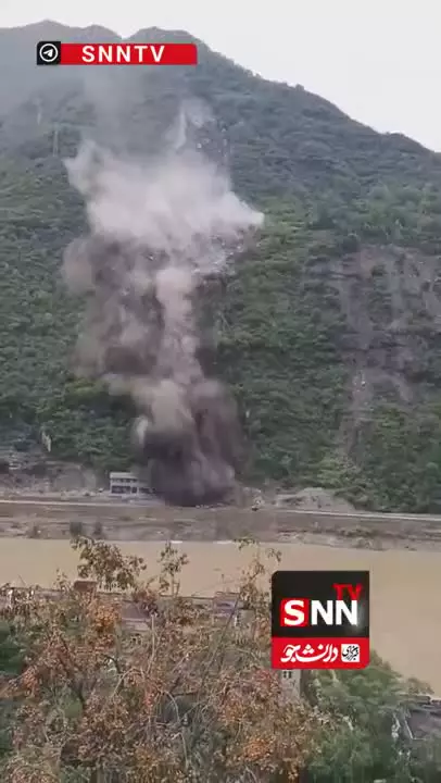   اولین تصاویر از لحظه رانش زمین در چین