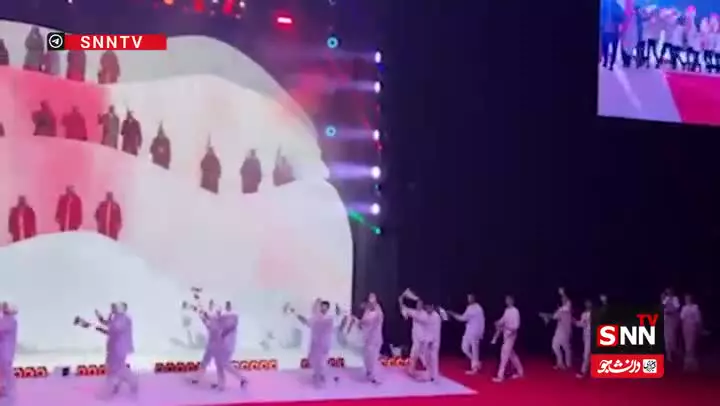   رژه کاروان ایران در بازی‌های آسیایی جوانان بحرین ۲۰۲۵