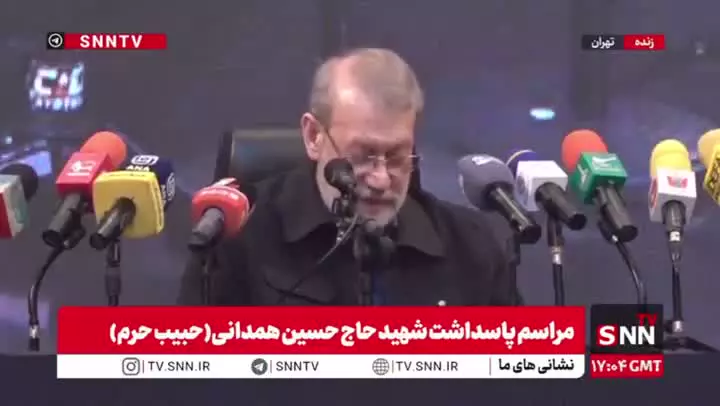   لاریجانی: ترامپ عرب‌ها را پول می‌بیند و صرفا کاسب است