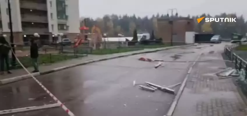   حمله پهپادی اوکراین به یک ساختمان مسکونی در حومه مسکو