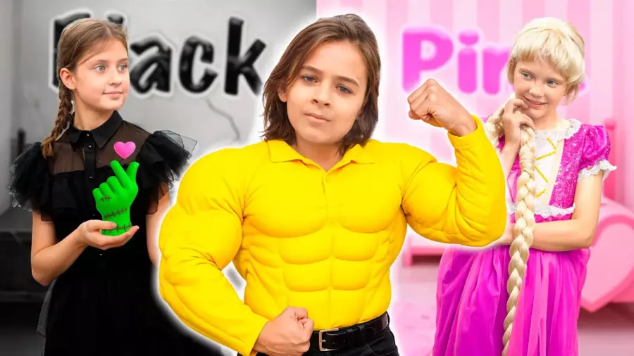 برنامه کودک جدید - آیوا چالش جدید صورتی و سیاه-ایوا جدید-ایواشو-برنامه کودک ایوا