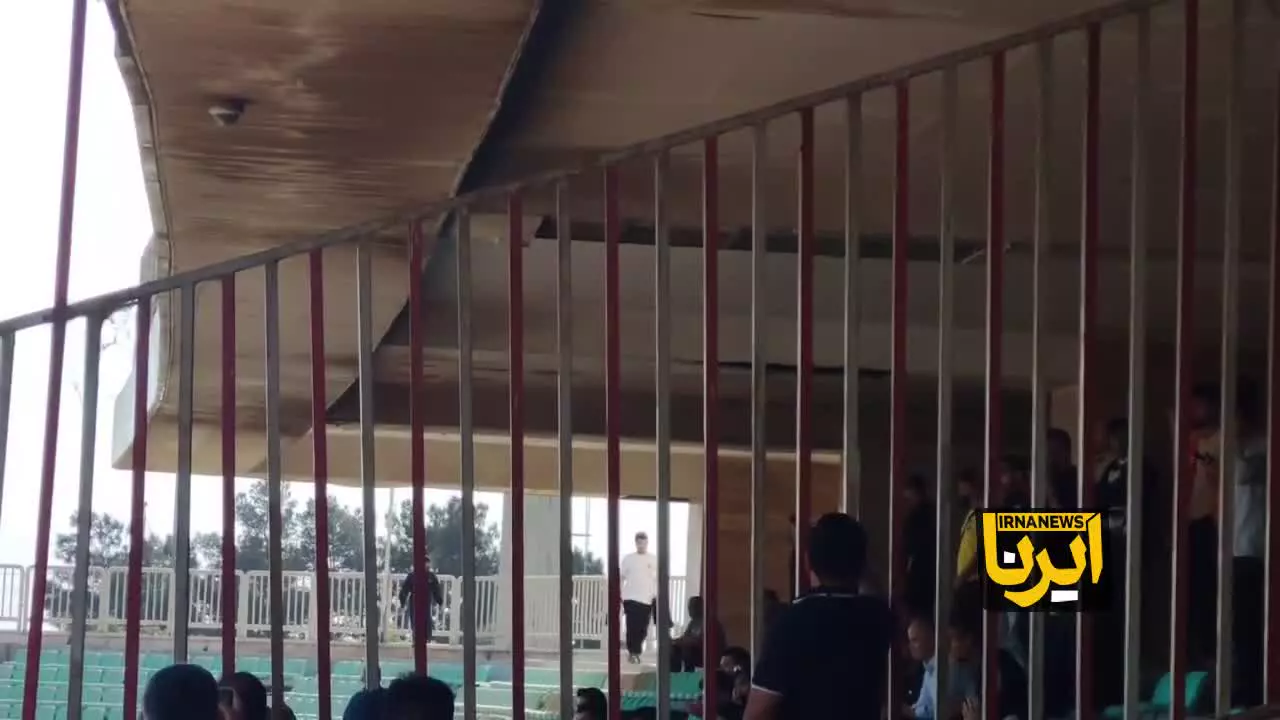   تشویق وحید هاشمیان در تمرین تیم فوتبال پرسپولیس