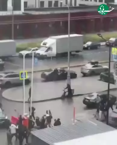   درگیری خشونت‌آمیز کارگران در مسکو مردم را شوکه کرد